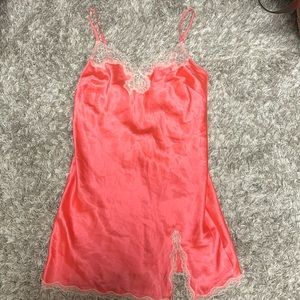 Victoria’s Secret Coral Lingerie Slip Size: M